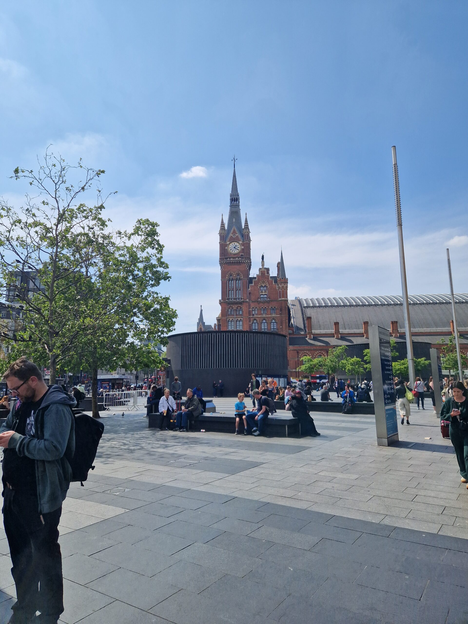 St Pancras station